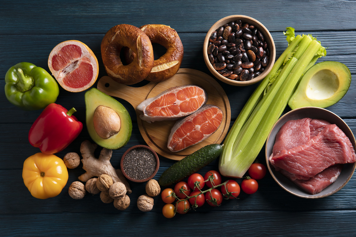 real-food-pyramid-arrangement