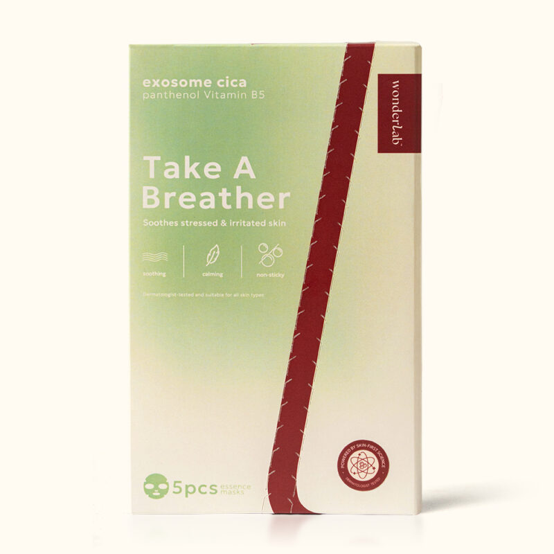WonderLab Exosome Cica Soothing Sheet Mask (5pcs/Box)