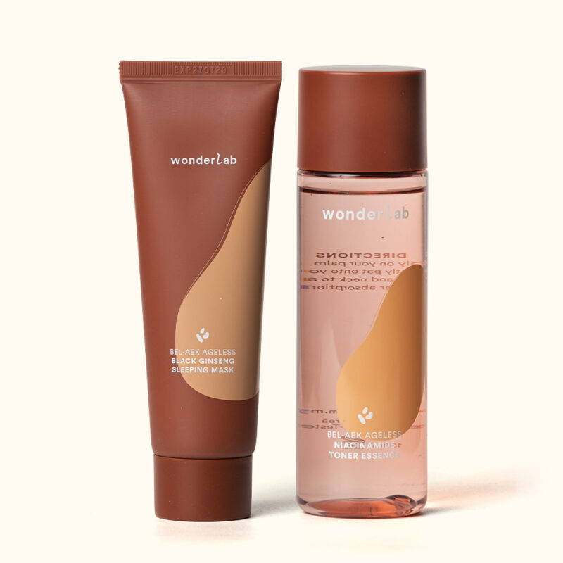 WonderLab Ageless Best Selling Duo (Toner Essence + Sleeping Mask)