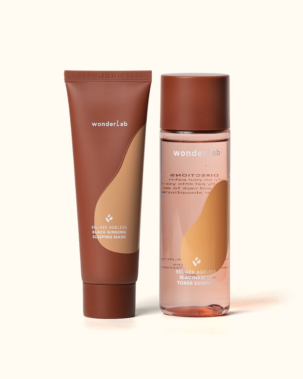 WonderLab Ageless Best Selling Duo (Toner Essence + Sleeping Mask)