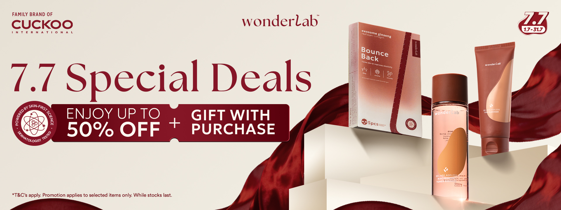 7.7 Special Deals
