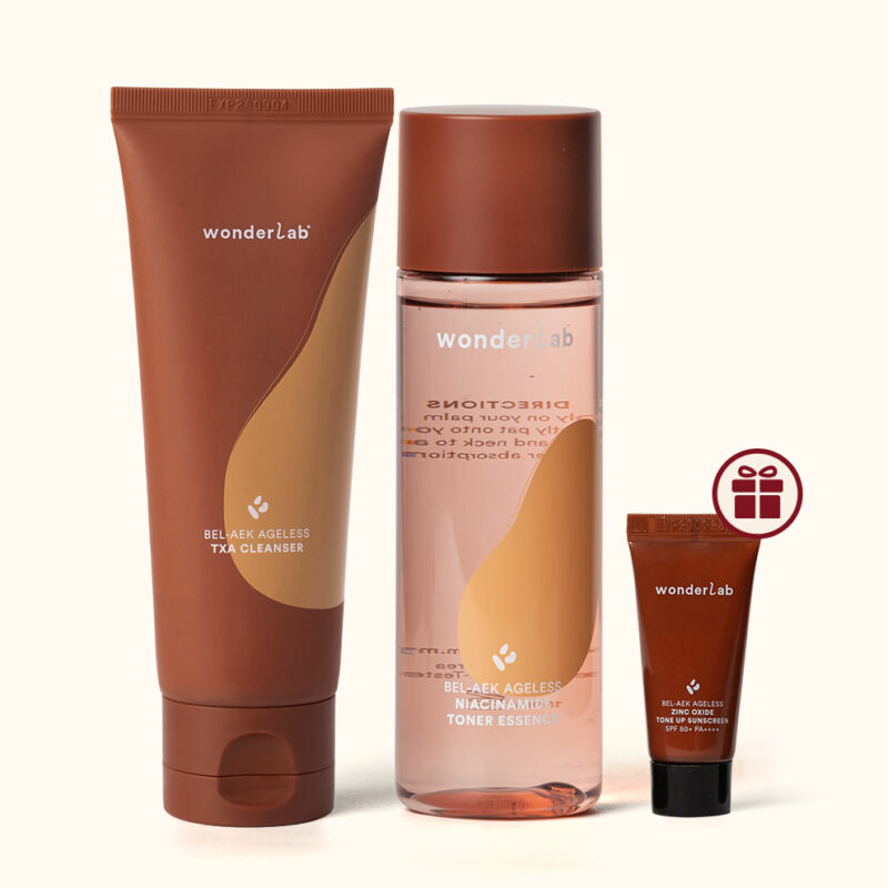 WonderLab Ageless Duo Set (TXA Cleanser + Toner Essence)